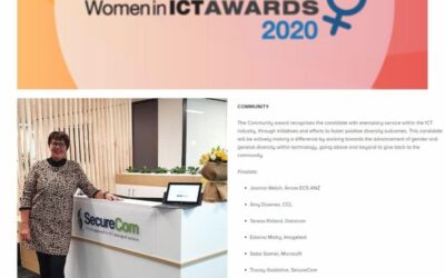 Securecom announce a finalist in the Reseller News Women in ICT Awards 2020.